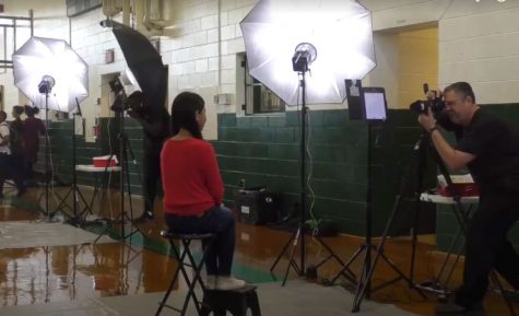 Picture Day during the 2019-2020 school year.  Despite remote learning limitations, yearbook staff says they are creating a unique and exciting yearbook that captures student lives right now.