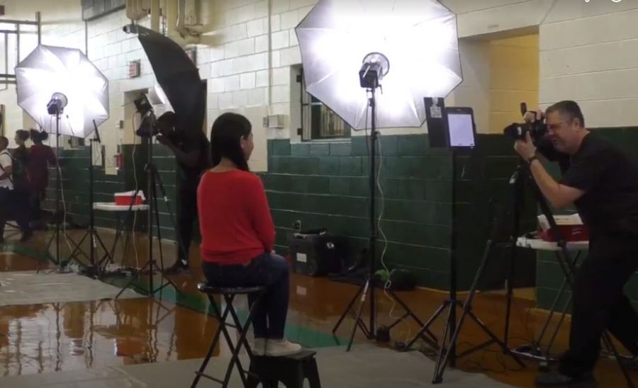 Picture Day during the 2019-2020 school year.  Despite remote learning limitations, yearbook staff says they are creating a unique and exciting yearbook that captures student lives right now.