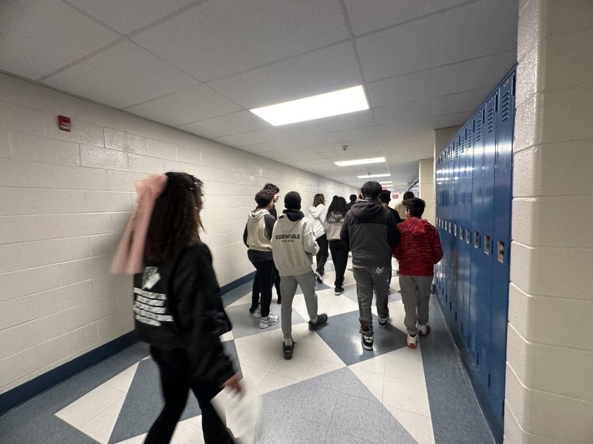 8th grade students walked the halls of WTHS and explored the elective programs.